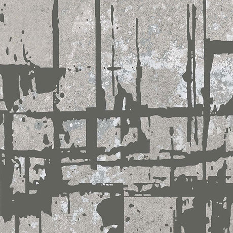 ABK Poetry Decor Lines Metal Cement Tile 20 x 20cm