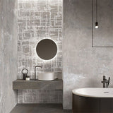 ABK Poetry Decor Lines Paint Cement Rett Tiles 120 x 280cm