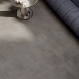 ABK Poetry Net Tobacco Rett Tiles 120 x 120cm