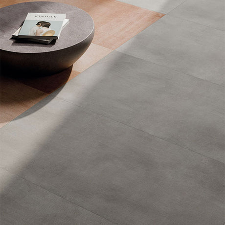 ABK Poetry Net Tobacco Rett Tiles 60 x 120cm