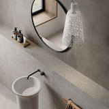 ABK Poetry Net Tobacco Rett Tiles 60 x 120cm