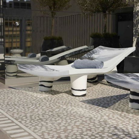 ABK Poetry Stone Carpet Grey tile used in Fresh Hotel, Athens