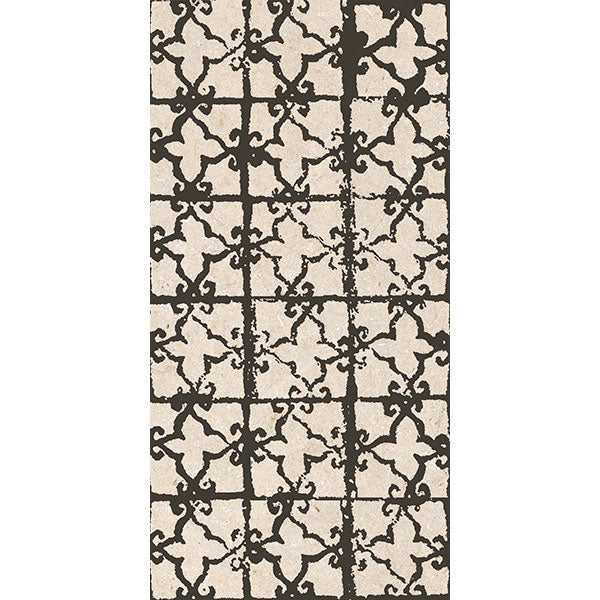 ABK Poetry Stone Dec Metal Beige Rett Tile 60 x 120cm