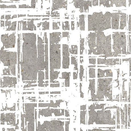 ABK Poetry Stone Lines Grey Rett Tile (detail)
