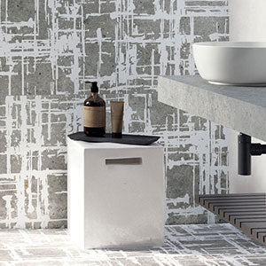 ABK Poetry Stone Lines Grey Rett Tile 60 x 120cm