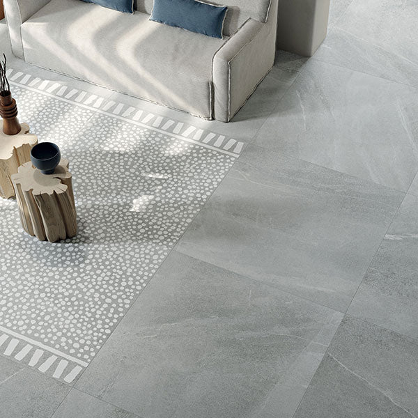 ABK Poetry Stone Piase Ash Rett Tiles 120 x 120cm