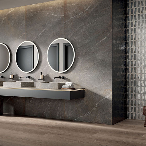 ABK Poetry Stone Piase Mud Rett Tiles 120 x 280cm