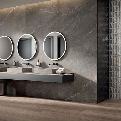 ABK Poetry Stone Piase Mud Rett Tiles 60 x 120cm