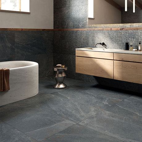 ABK Poetry Stone Piase Smoke Rett Tiles 60 x 120cm