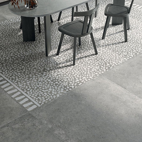 ABK Poetry Stone Pirenei Grey Rett Tiles 120 x 120cm