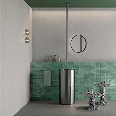 ABK Poetry Stone Reloaded Basaltina Smoke Rett Tiles 120 x 280cm