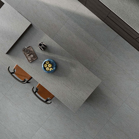 ABK Poetry Stone Reloaded Basaltina Smoke Rett Tiles 60 x 120cm