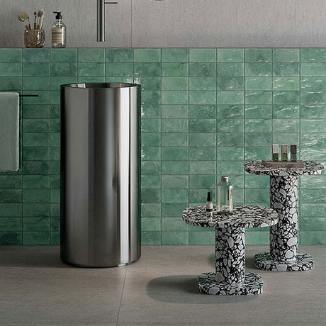 ABK Poetry Stone Reloaded Basaltina Smoke Rett Tiles 60 x 120cm