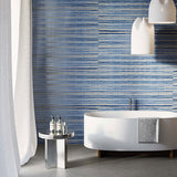 ABK Poetry Stone Reloaded Batik Blue Rett Tiles 60 x 120cm