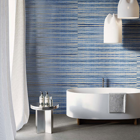 ABK Poetry Stone Reloaded Batik Blue Rett Tiles 60 x 120cm