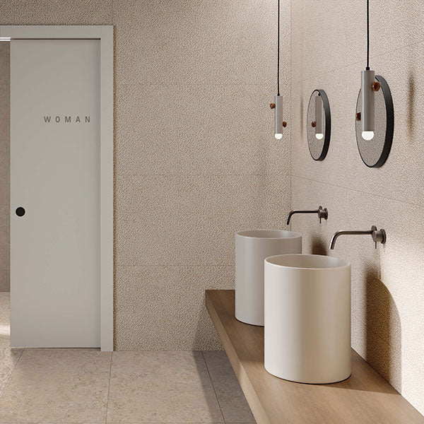 ABK Poetry Stone Reloaded Curve Warm Rett Tile 60 x 120cm