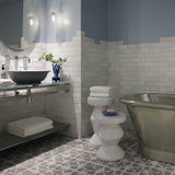 ABK Poetry Stone Stamp Beige tiles in Fresh Hotel, Athens