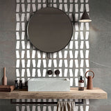 ABK Poetry Stone Traces Mud Rett Tiles 60 x 120cm