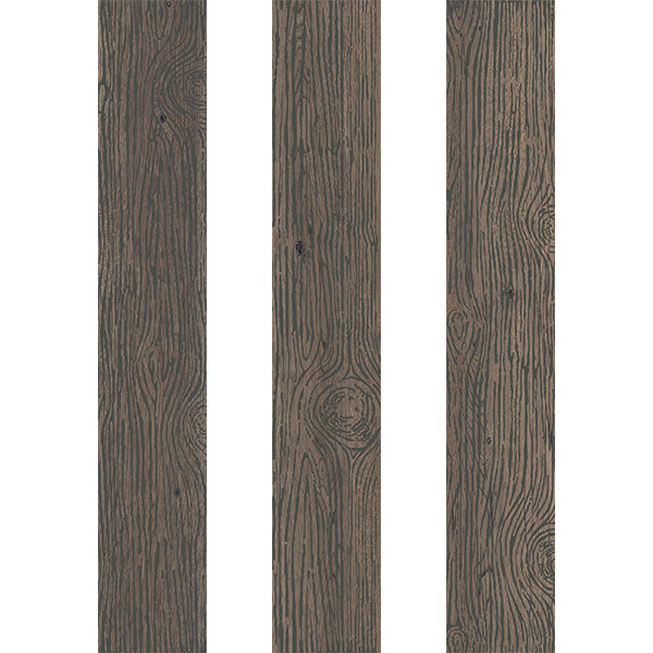 ABK Poetry Wood Dec Metal Mud Mix Rett Tiles 20 x 120cm