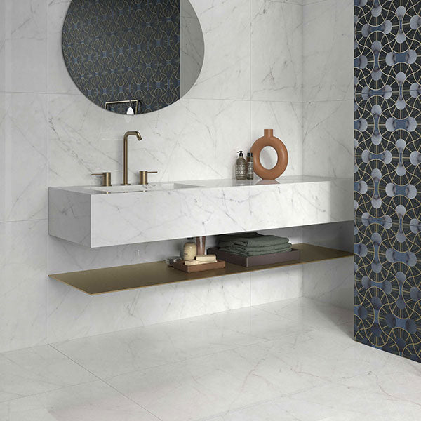 ABK Sensi 900 Carrara Rett Tiles 120 x 280cm