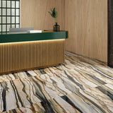 ABK Sensi 900 Oyster Gold Rett Tiles 120 x 120cm