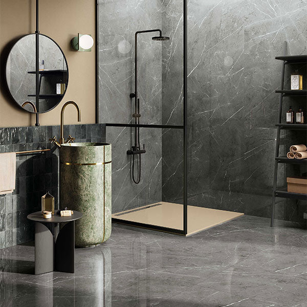 ABK Sensi 900 Stone Grey Rett Tiles 120 x 280cm