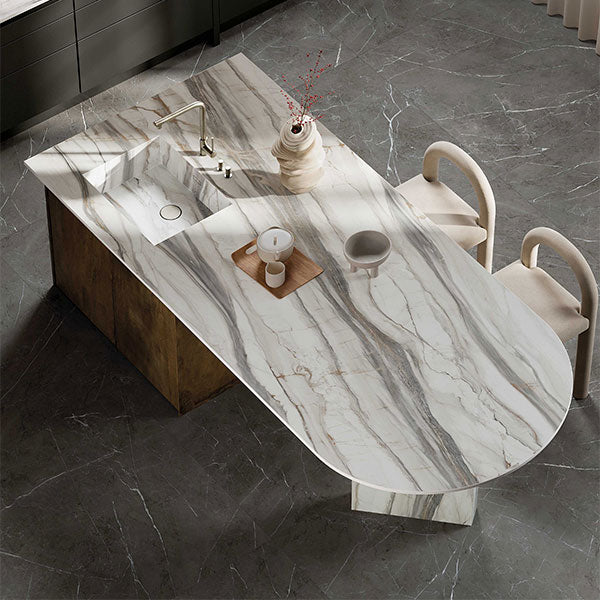 ABK Sensi 900 Stone Grey Rett Tiles 120 x 280cm