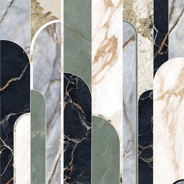 ABK Sensi Fantasy Arches Lux 3D Rett Tile (detail)