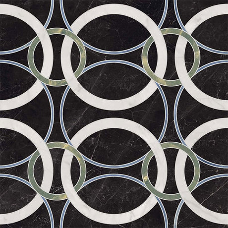 ABK Sensi Fantasy Circular Lux 3D Rett Tile (detail)