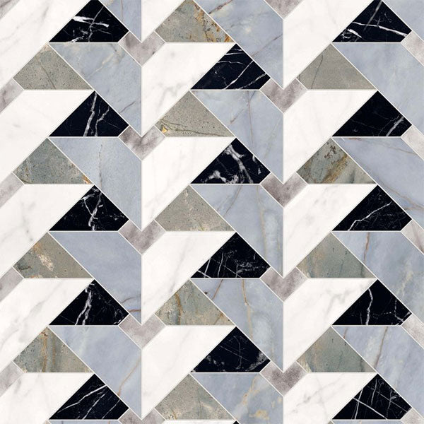 ABK Sensi Fantasy Tips Lux 3D Rett Tile (detail)