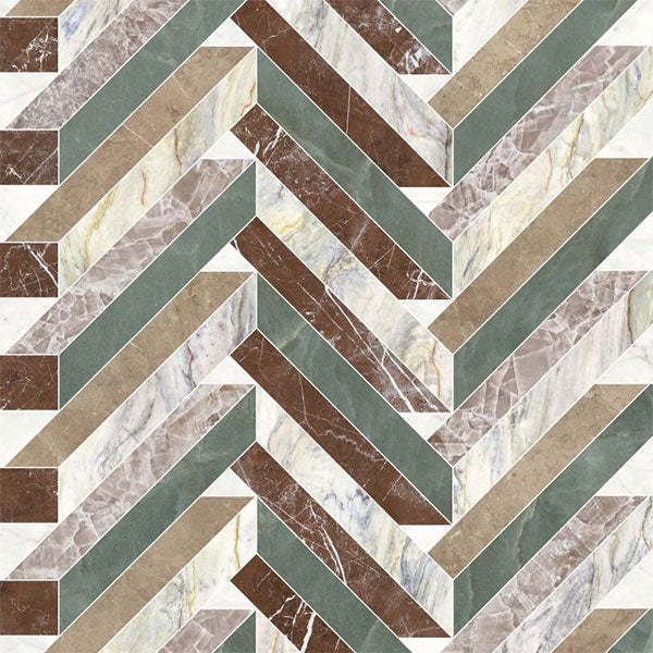 ABK Sensi Fantasy Volumes Lux 3D Rett Tile 120 x 280cm (detail)