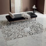 ABK Sensi Gems Iceberg Rett Tile (pictured with Sensi Gems MultiQuartz tiles)