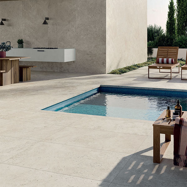 ABK Sensi Roma Cross Ivory Rett Tiles