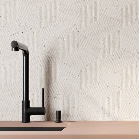 ABK Sensi Roma Cube White Rett Tiles 60 x 120cm