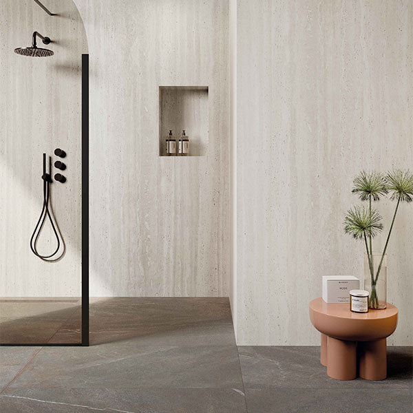 ABK Sensi Roma White Rett Tiles 120 x 280cm