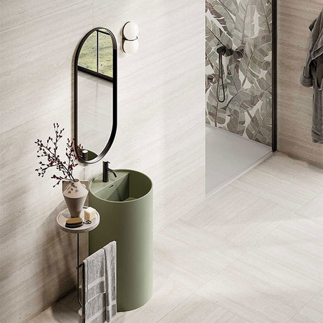 ABK Sensi Roma White Rett Tiles 120 x 280cm