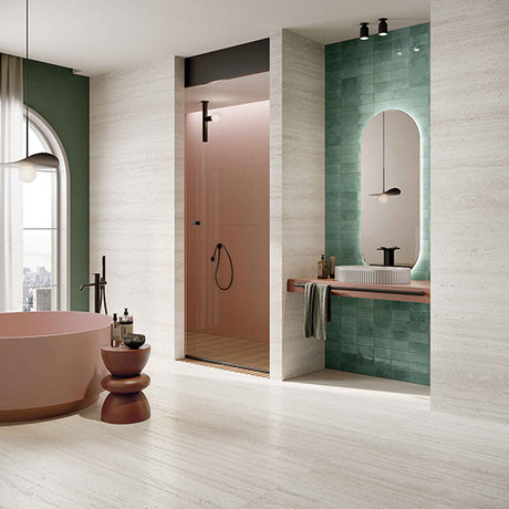 ABK Sensi Roma White Rett Tiles 60 x 120cm