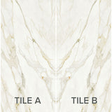 ABK Sensi Signoria Calacatta Michelangelo Rett Bookmatch Tile 60 x 120cm