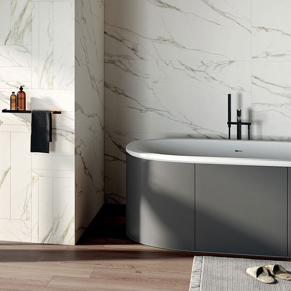 ABK Sensi Signoria Calacatta Michelangelo Rett Tiles