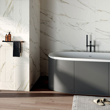 ABK Sensi Signoria Calacatta Michelangelo Rett Tiles 60 x 120cm