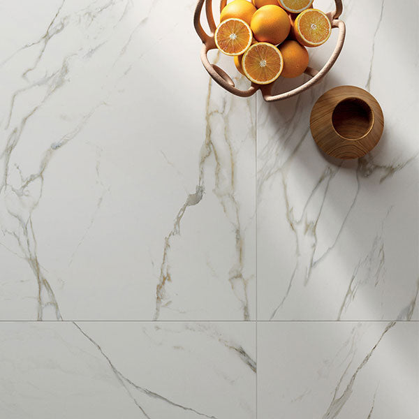 ABK Sensi Signoria Calacatta Michelangelo Rett Tiles