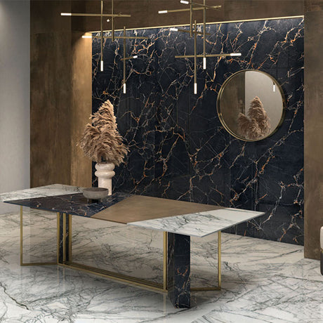 ABK Sensi Signoria Port Gold Rett Tile 120 x 280cms