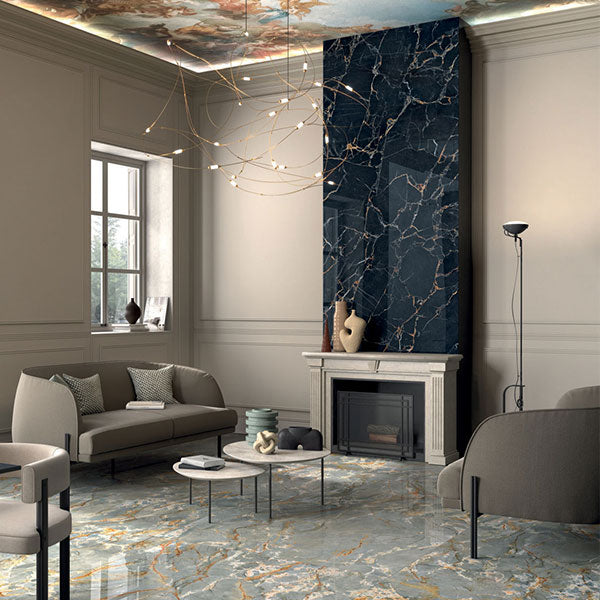 ABK Sensi Signoria Port Gold Rett Tile 120 x 280cm