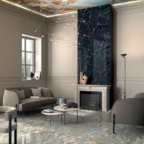 ABK Sensi Signoria Port Gold Rett Tile 120 x 280cm