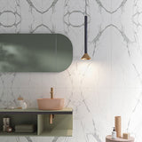 ABK Sensi Signoria Statuario Light Rett Bookmatch Tiles