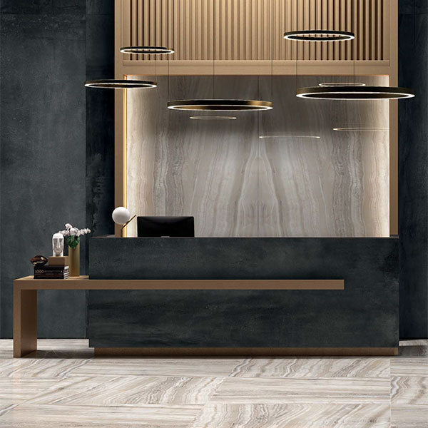 ABK Sensi Up Onice Beige Rett Bookmatch Tiles 