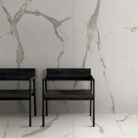 ABK Sensi Up Statuario Versilia Rett Tiles 120 x 280cm