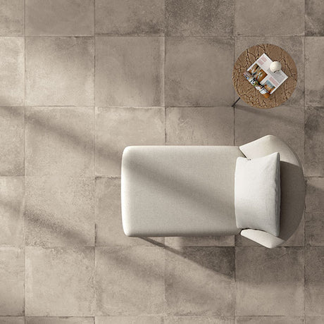 ABK Unika Ecru Rett Tile 60 x 60cm