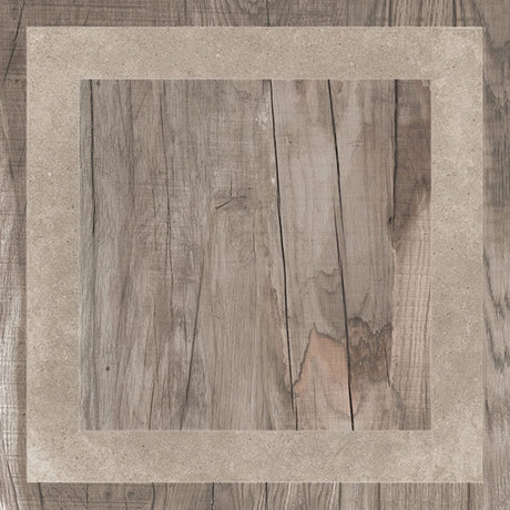 ABK Unika Game Grey Rett Tile 60 x 60cm