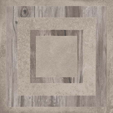 ABK Unika Game Grey Rett Tile 60 x 60cm